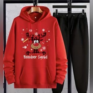Reindeer Squad Sweat shirt hoodie & pants